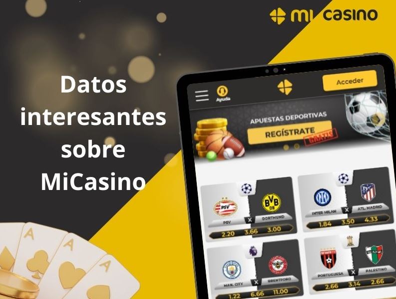 versión móvil de Mi Casino