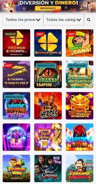 Código promocional Mi Casino.