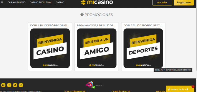 Mi Casino online.